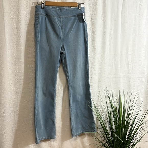 FREE PEOPLE WE THE FREE IN MY FEELINGS CROPPED midrise FLARE bootcut JEANS NEW - Picture 5 of 13